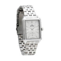 Jam Tangan Wanita Analog 8835 L Silver Original Stainless