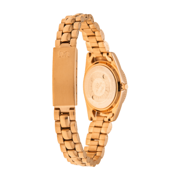 Jam Tangan Wanita Permata Analog RX 1580 L Gold Original Stainless - Image 3