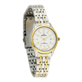 jam tangan wanita 8830 L Silver Gold Putih